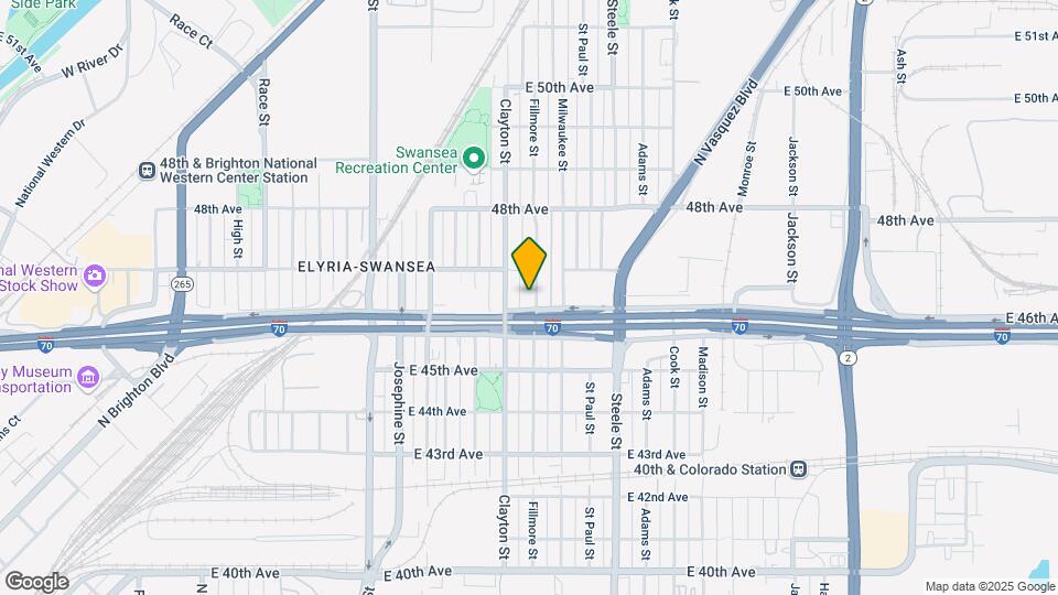 4645 Fillmore St Map and Location Details