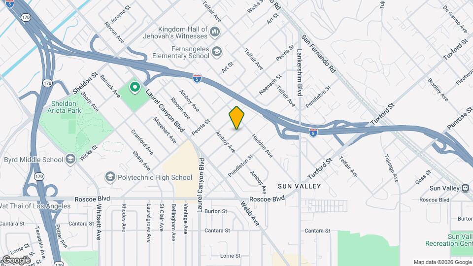 11954 Redbank St Map and Location Details