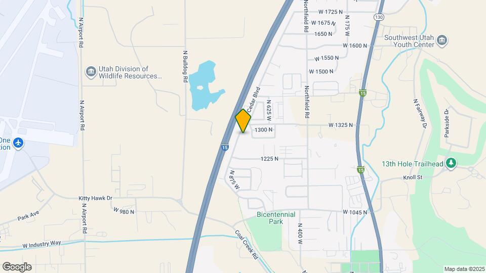 1288 N Cedar Blvd. #43 Map and Location Details