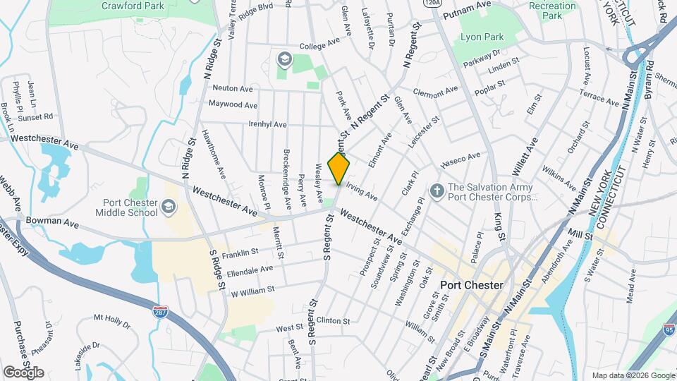 22 N Regent St Map and Location Details