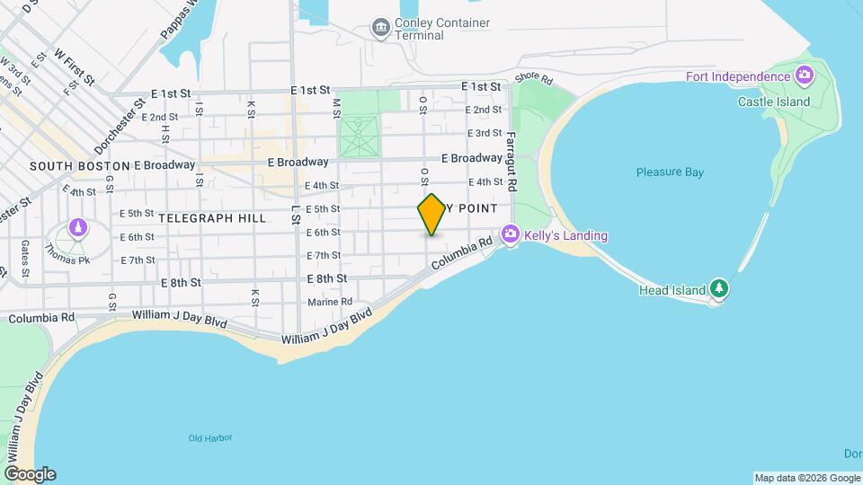 156 O St Map and Location Details