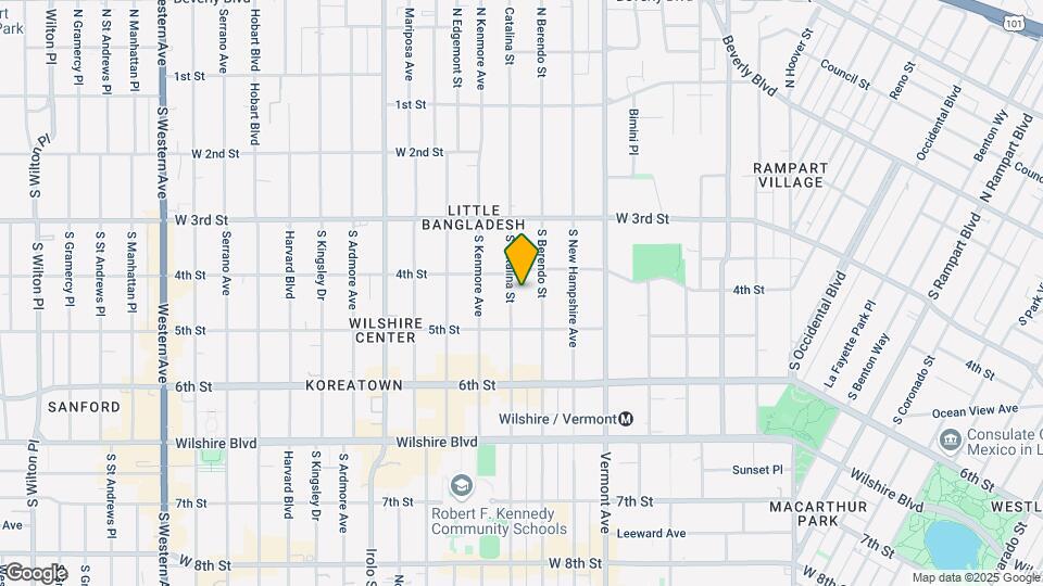 426 S Catalina St Map and Location Details