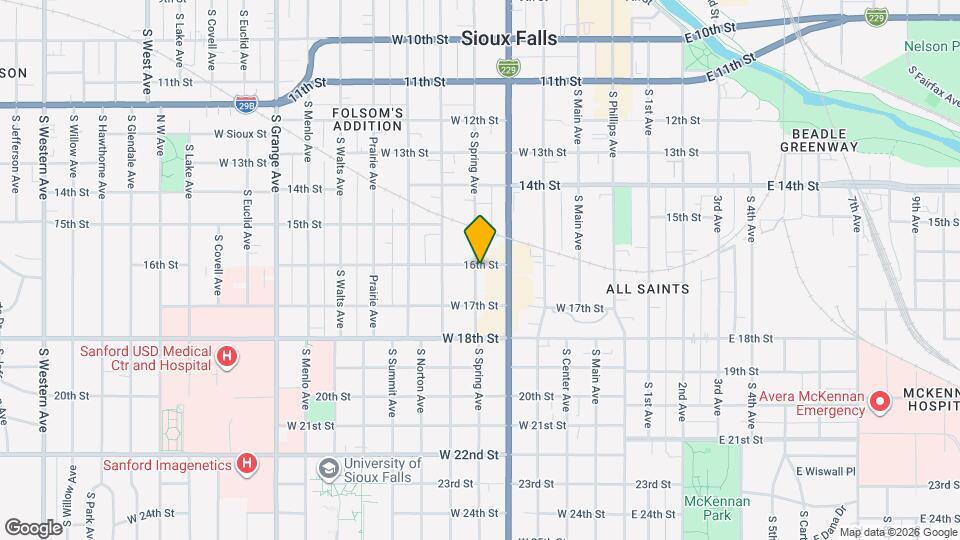 425-427 W 16th St, Unit 427 Map and Location Details