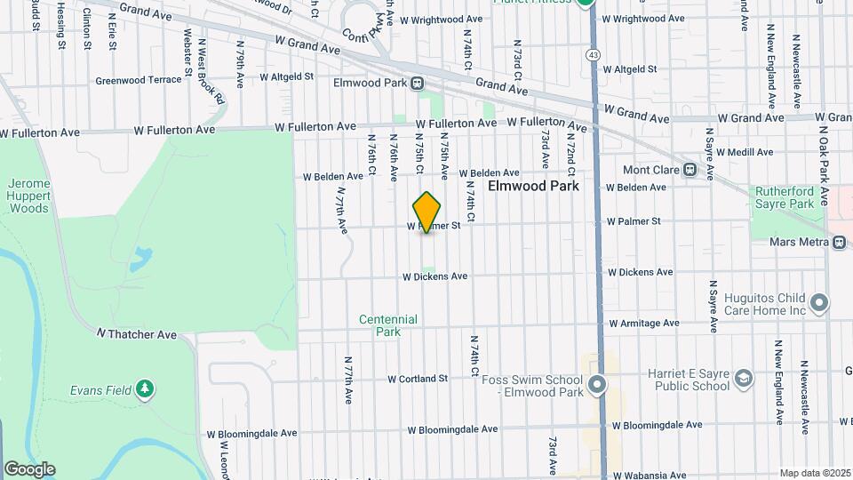 2137 N 75th Ct Map and Location Details