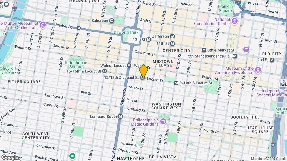 237 S 13th St Mapa y Detalles de la Ubicación