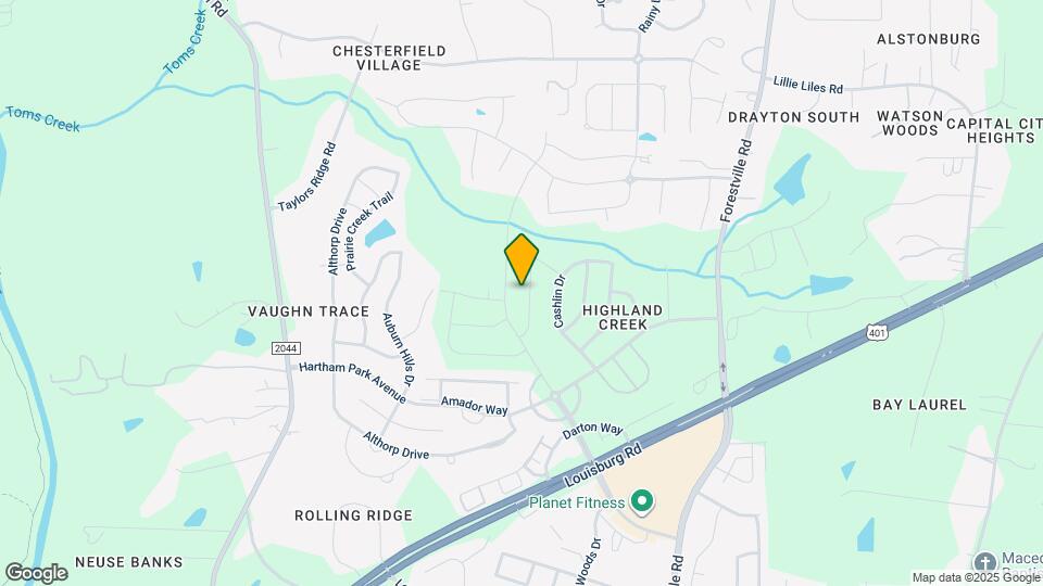 2632 Pivot Rdg Dr Map and Location Details