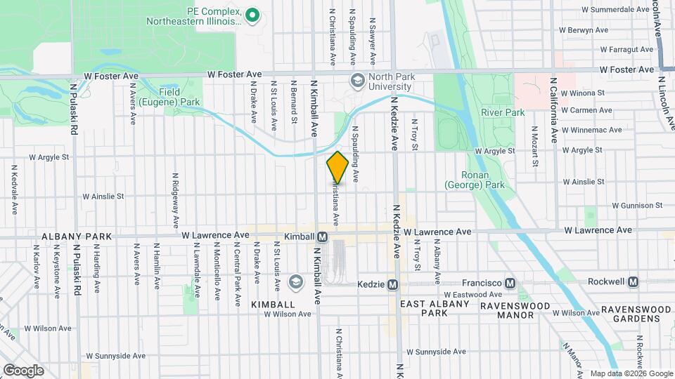 4903 N Christiana Ave, Unit 2 Map and Location Details