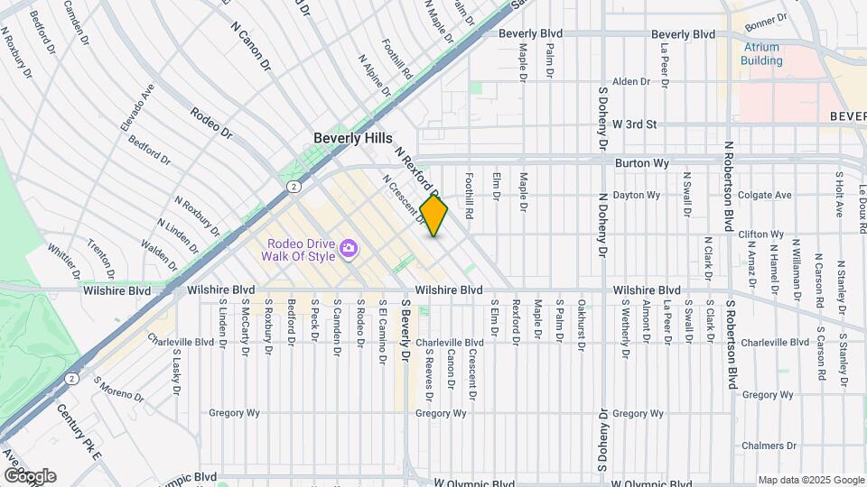 Beverly Hills Senior Housing Mapa y Detalles de la Ubicación