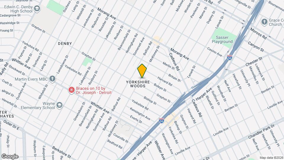 10436 McKinney St Map and Location Details