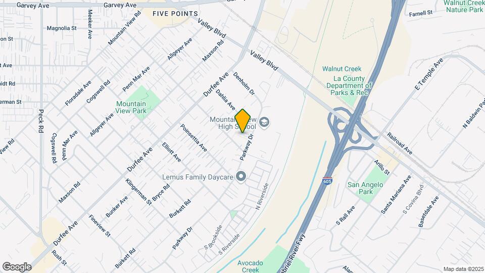 2835-2841 Parkway Dr Mapa y Detalles de la Ubicación