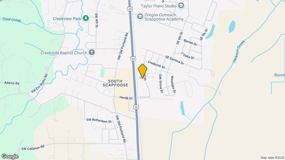 Candlelight - New Modern Scappoose Apartments Mapa y Detalles de la Ubicación
