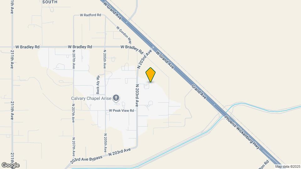 29319 N 203rd Ave Map and Location Details