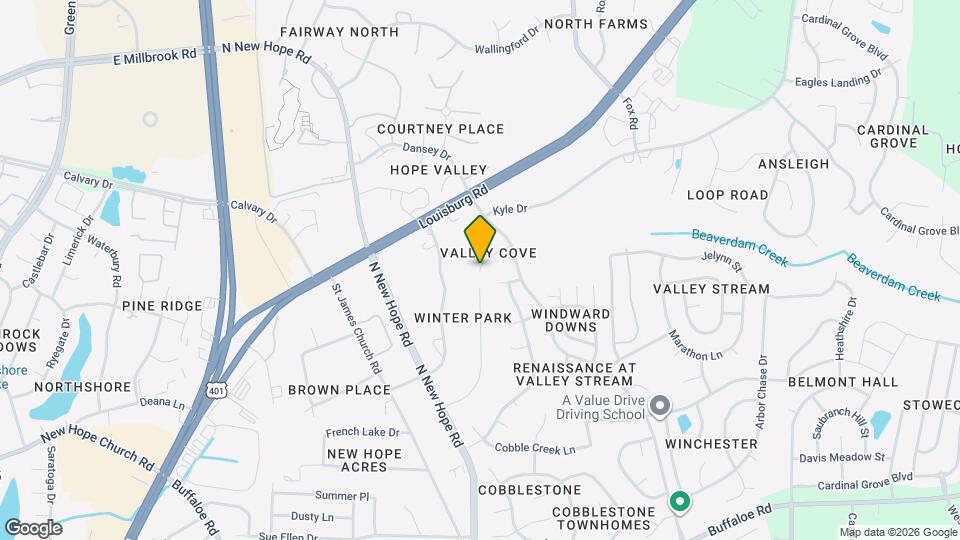 4409 Woodlawn Dr, Unit 103 Map and Location Details