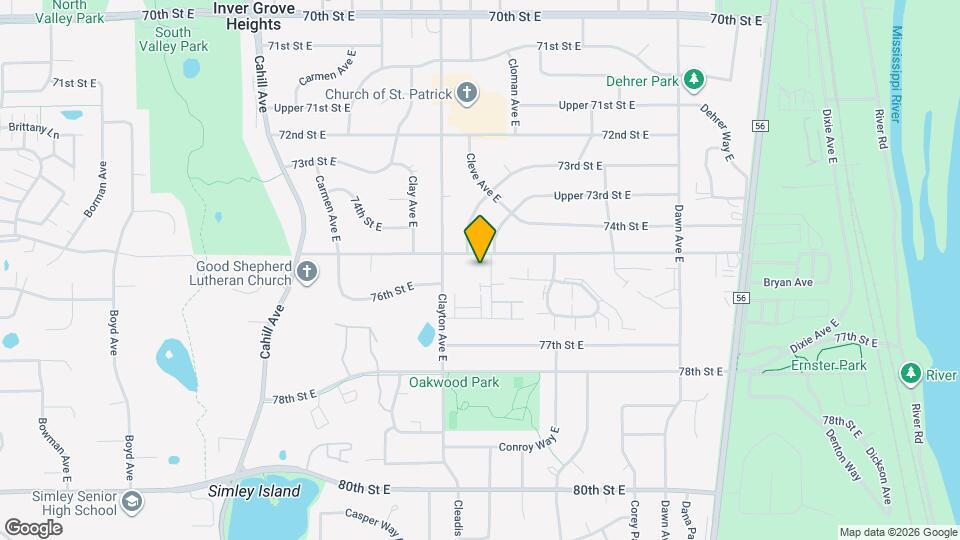 7535 Cloman Way E Map and Location Details