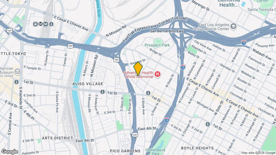 1514 1/2 Pennsylvania Ave Map and Location Details