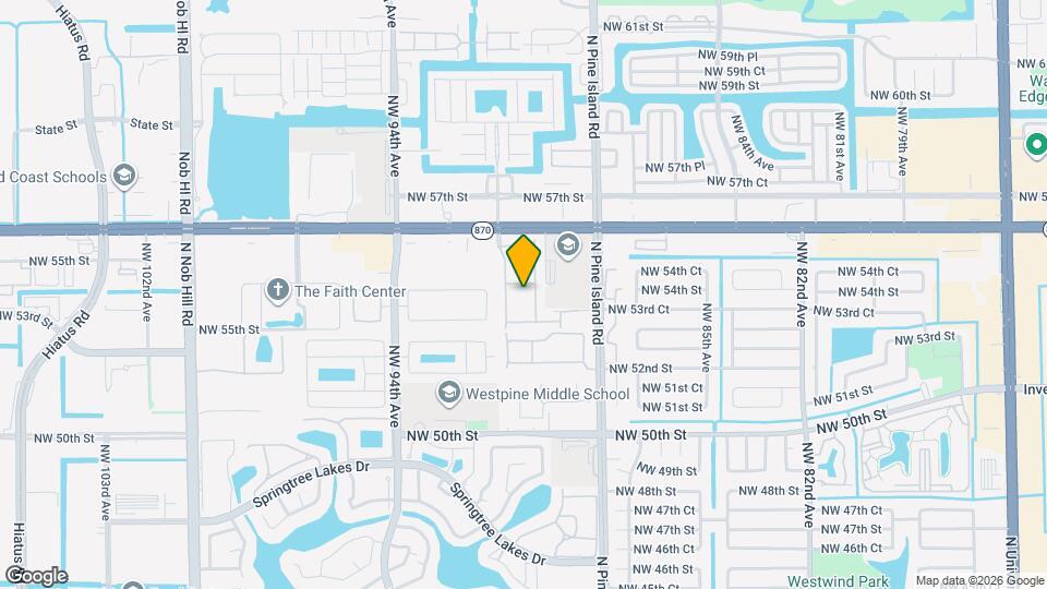 8917 NW 54th St Map and Location Details