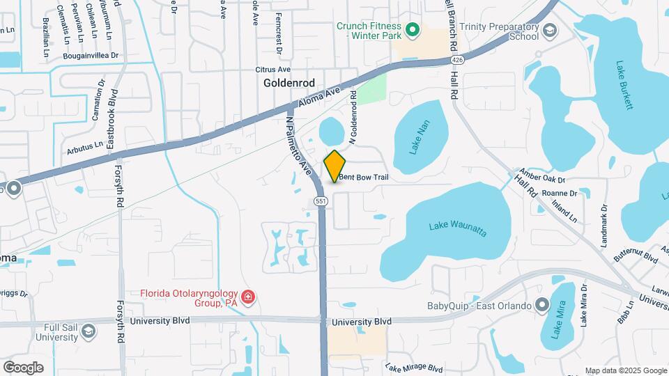 7666 Glenmoor Ln Map and Location Details