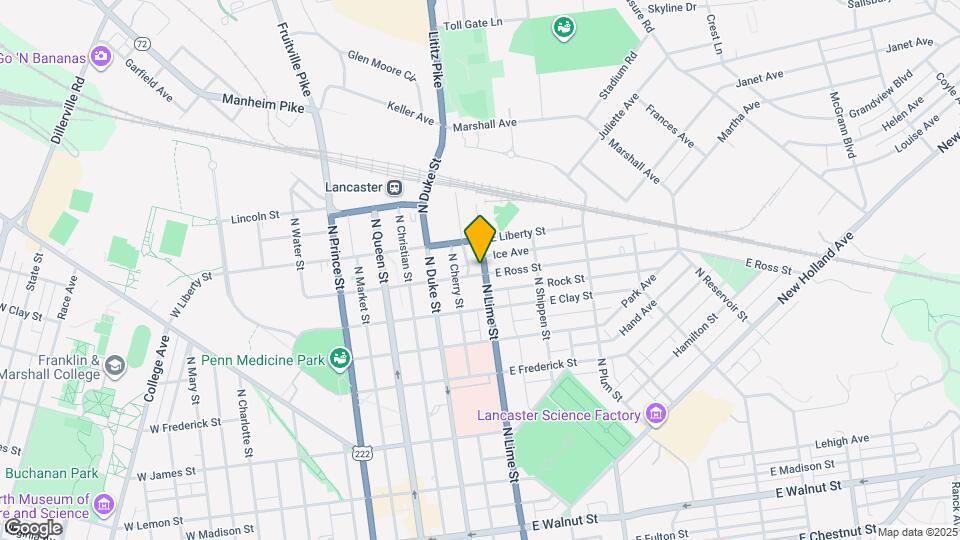 153 E Ross St Map and Location Details