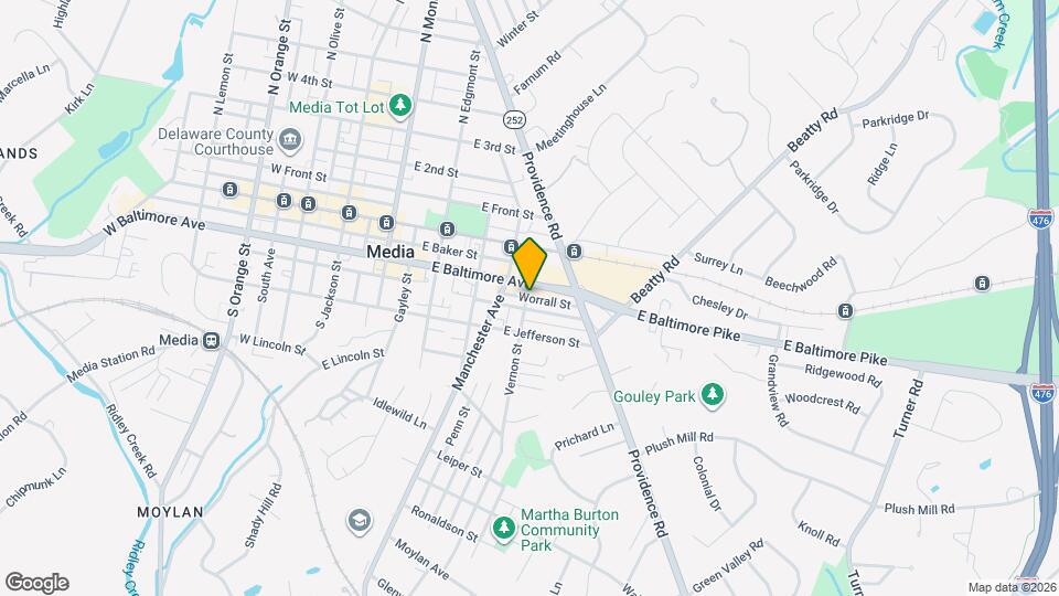 213 Vernon St Map and Location Details