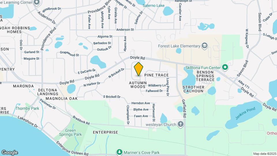 203 Heronwood Cir Map and Location Details