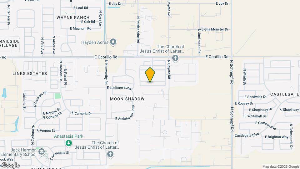 2388 E Meadow Mist Ln Map and Location Details