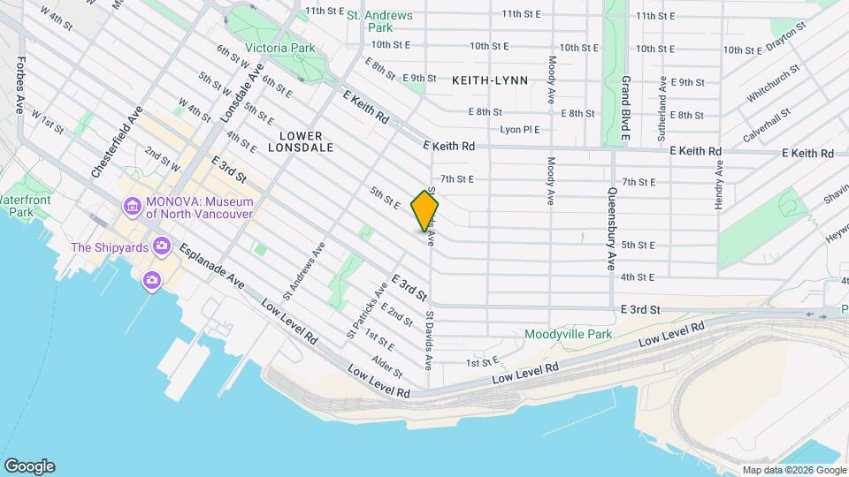 449 St. Davids Av Map and Location Details