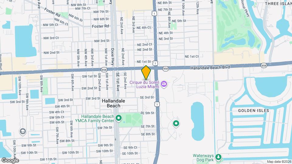 125 SE 4th Ave Map and Location Details