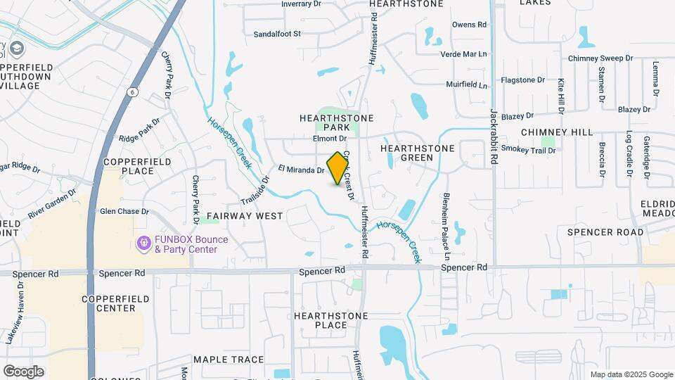 14811 El Miranda Dr Map and Location Details