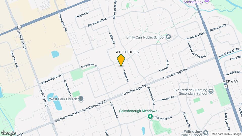 19 Tanoak Dr Map and Location Details