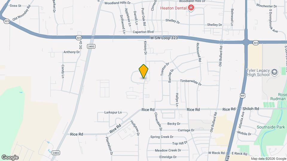 Quail Creek Apartments Map and Location Details
