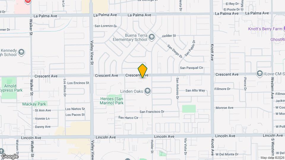 6412 Crescent Ave, Unit 23 Map and Location Details