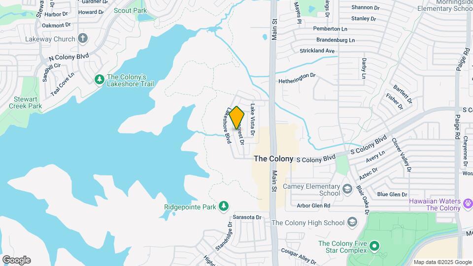 5037 Ridgecrest Dr Map and Location Details