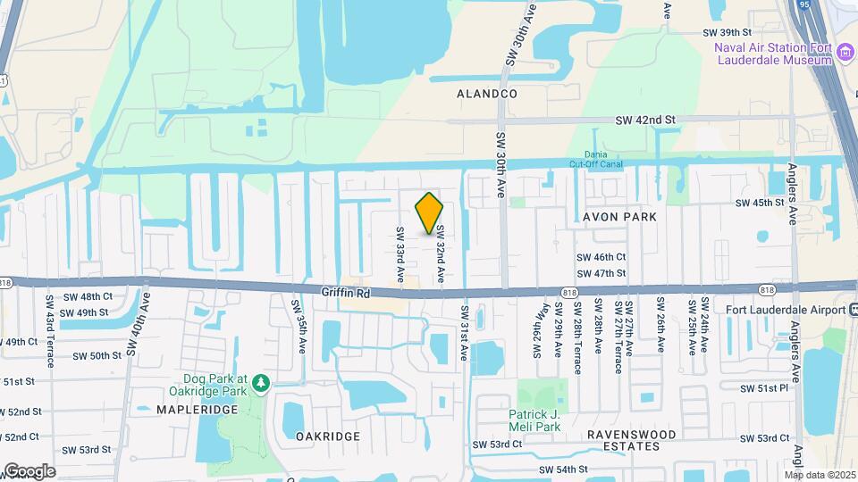 4615 SW 32nd Ave Map and Location Details