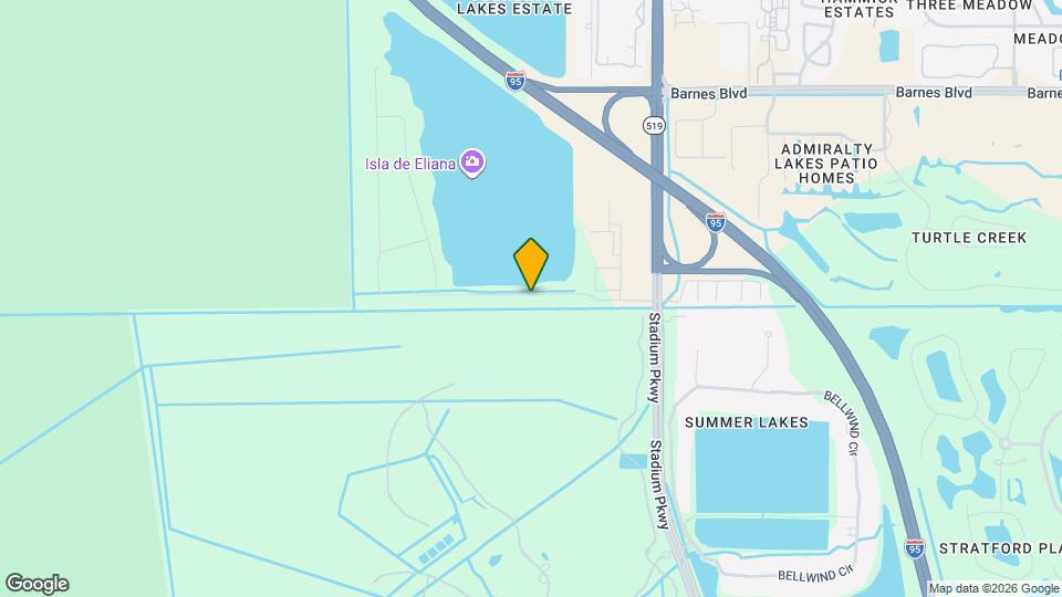 1379 Bluewater Ln Map and Location Details