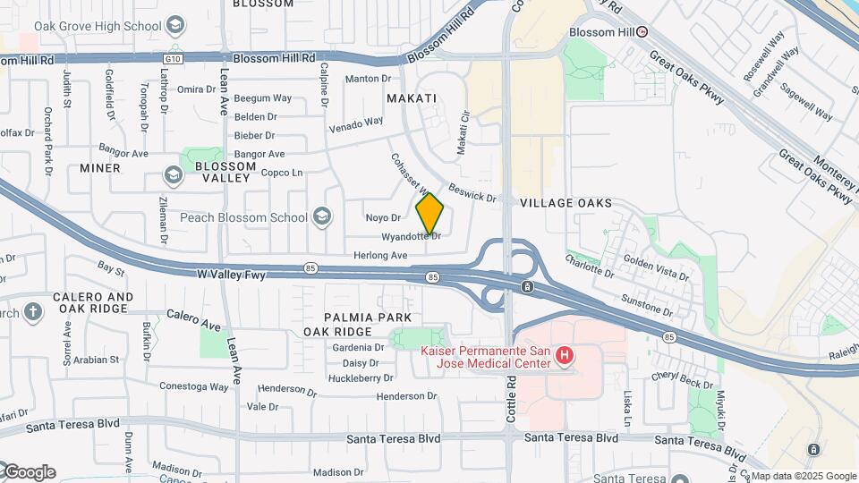 174 Wyandotte Dr Map and Location Details