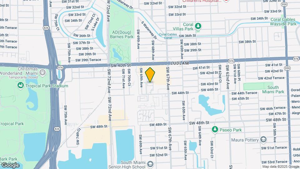 6831 SW 44th St Map and Location Details