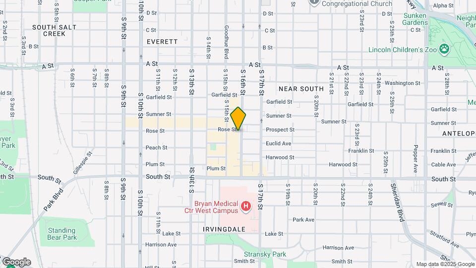 1811 S 16th St Map and Location Details