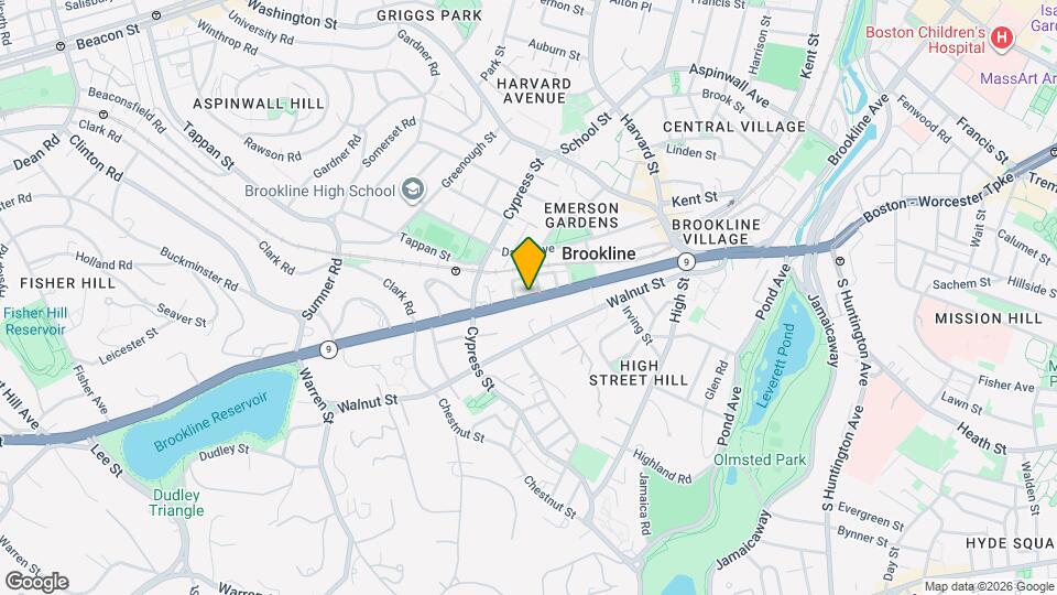 235 Boylston St Map and Location Details