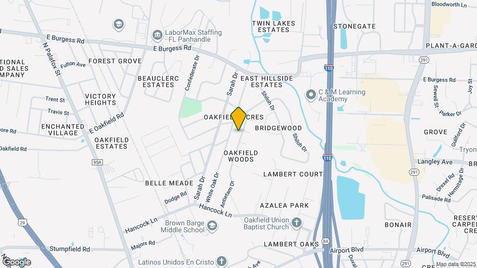 6511 Antietam Dr Map and Location Details