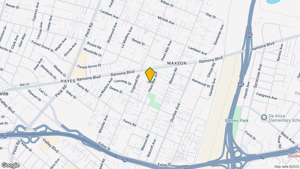 3923 Penn Mar Ave Mapa y Detalles de la Ubicación