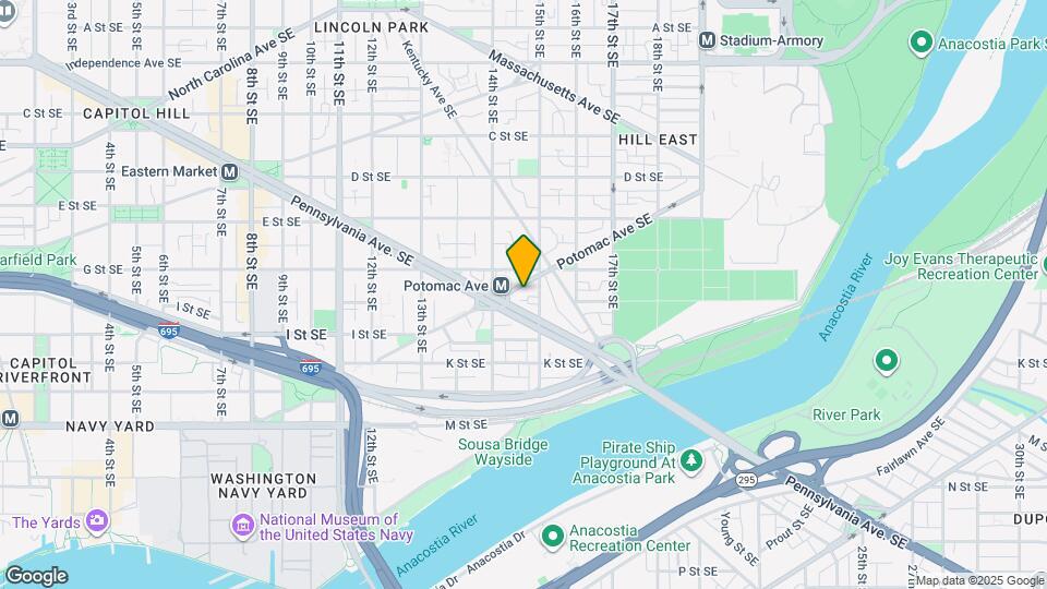 1417 Potomac Ave SE Map and Location Details