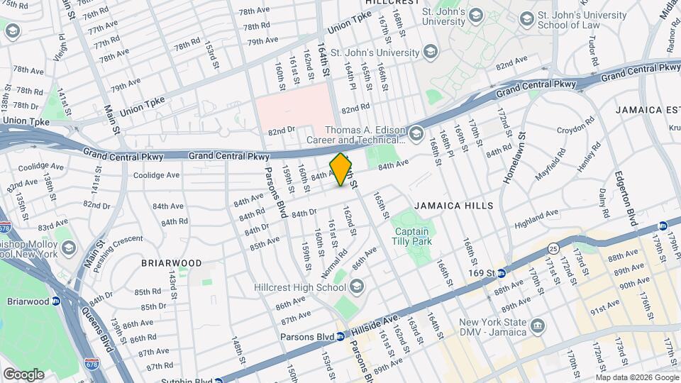 161-26 84th Rd Mapa y Detalles de la Ubicación