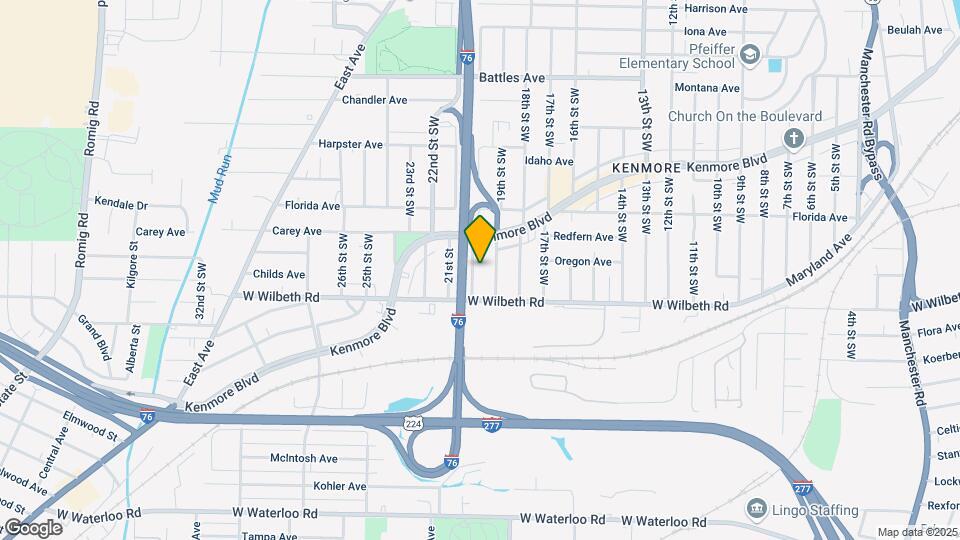2325 20th St SW Map and Location Details