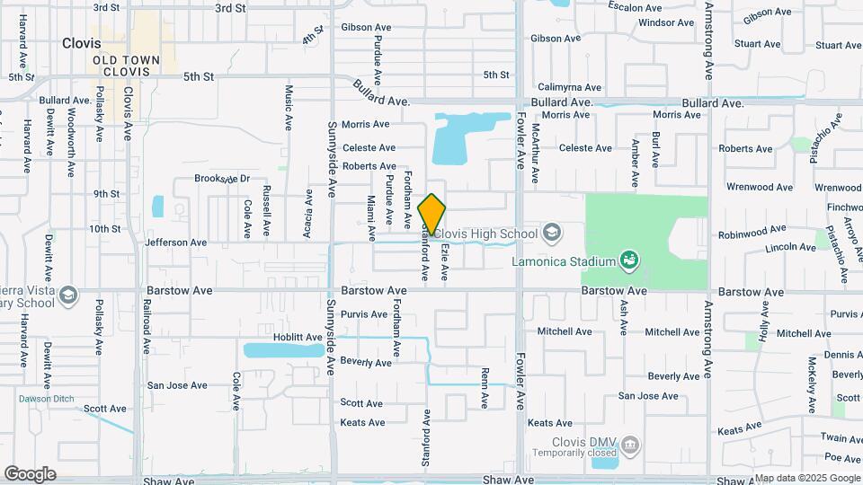 1061 Stanford Ave Map and Location Details