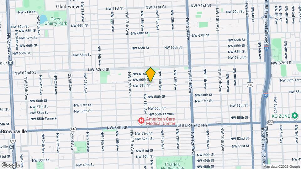 1465 NW 59th St Map and Location Details