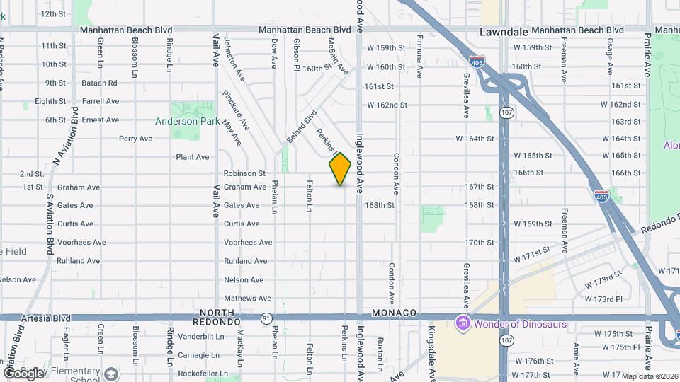 2620 Graham Ave Map and Location Details