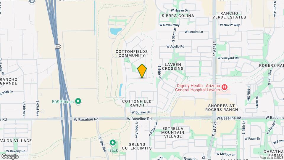 5531 W Carson Rd Map and Location Details
