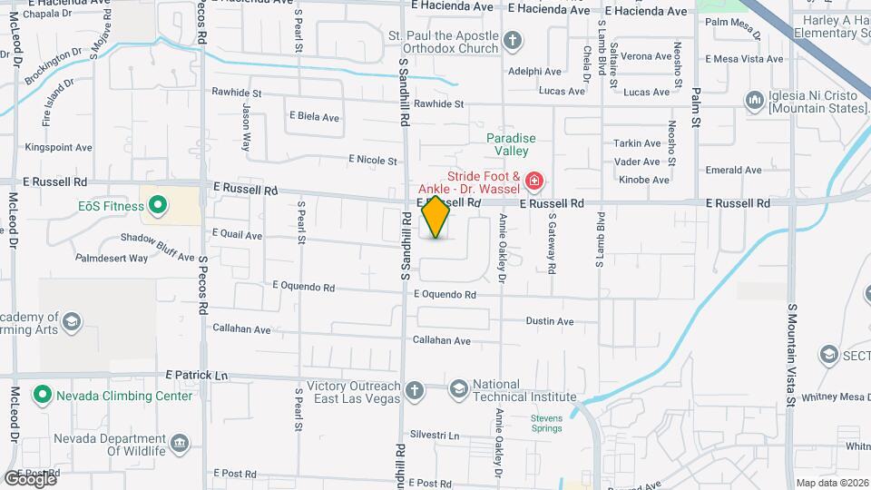 3847 Peachgate Ave Map and Location Details