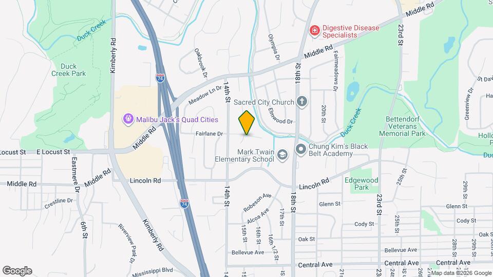 1535 Monterey Ct Map and Location Details