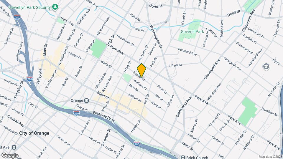 222 Snyder St, Unit #2 Map and Location Details